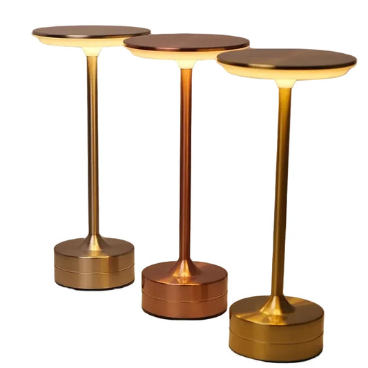 Lámpara de Mesa Táctil - Luz Nocturna Inalámbrica